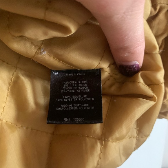 Urban Outfitters Silence + Noise Yellow Kelly 3/4 Sleeve Swing Anorak Jacket - Picture 12 of 13